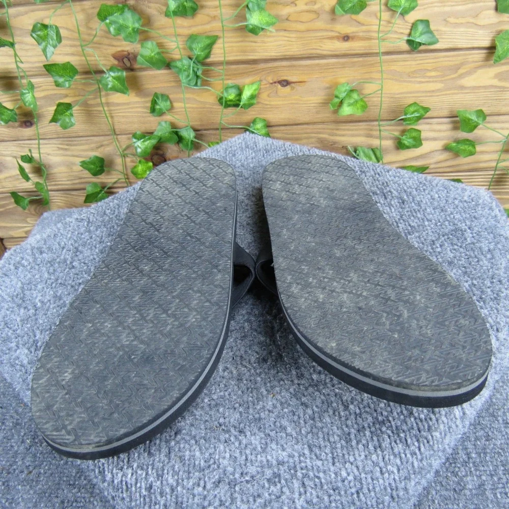 Zeroxposur Men's Black Flip Flop‎ Sandals 11 Comfortable Casual